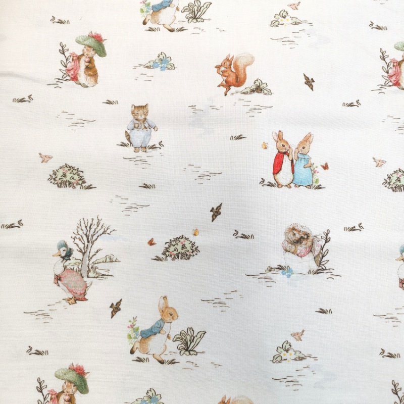 100% Cotton - PETER RABBIT AND FRIENDS